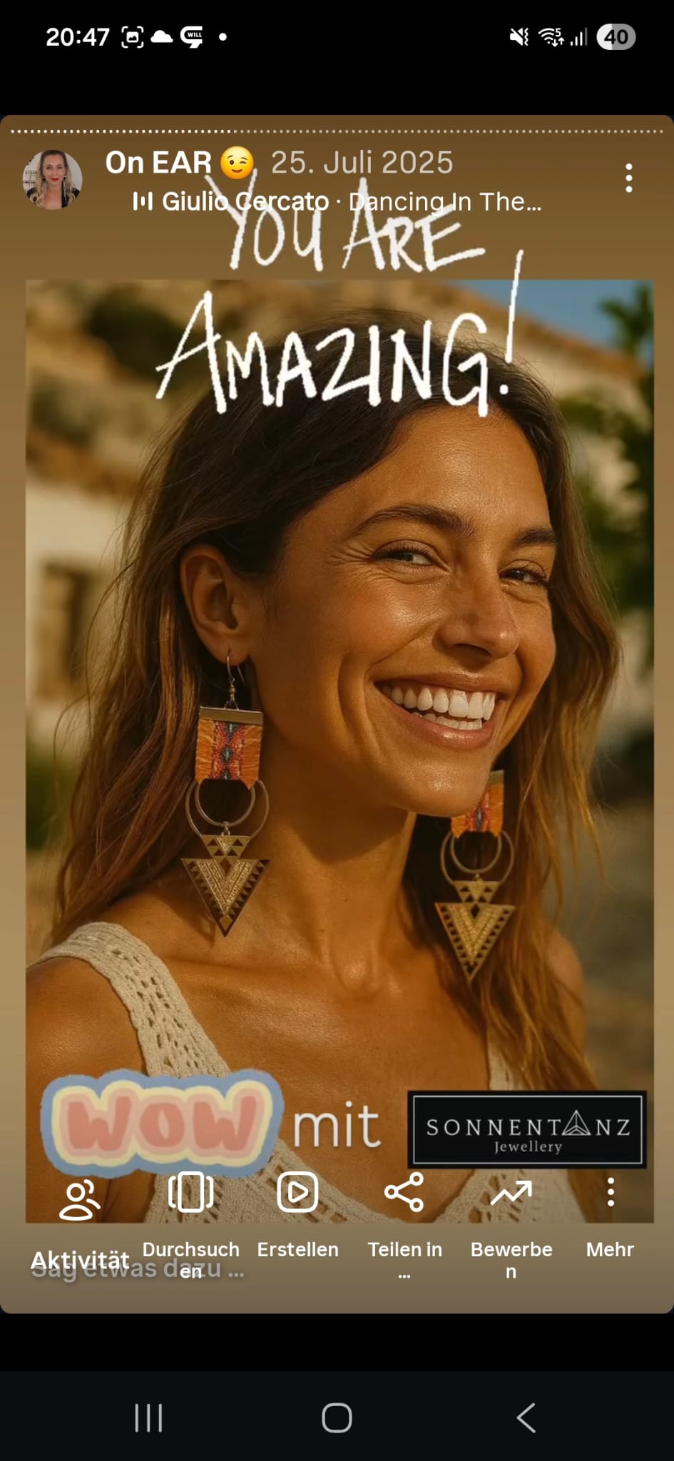 Sonnentanz Jewellery – Unikat Boho Schmuck